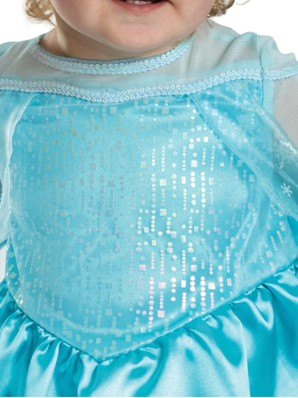 NEW Disney Frozen Elsa Halloween Costume for Infant Size 12-18M by Way To Celebr - Picture 6 of 9